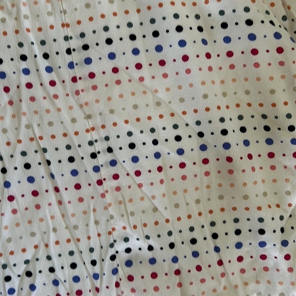 Loft Ann Taylor Rainbow Polka Dot Dress - Picture 4 of 7